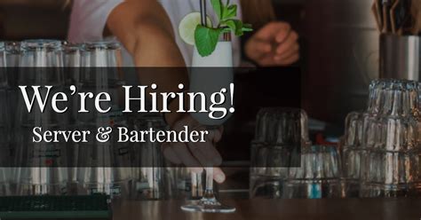 Bartender hiring - In today’s competitive job market, attracting top talent to your organization is essential. One effective way to do this is by using a well-designed “We Are Hiring” template for yo...